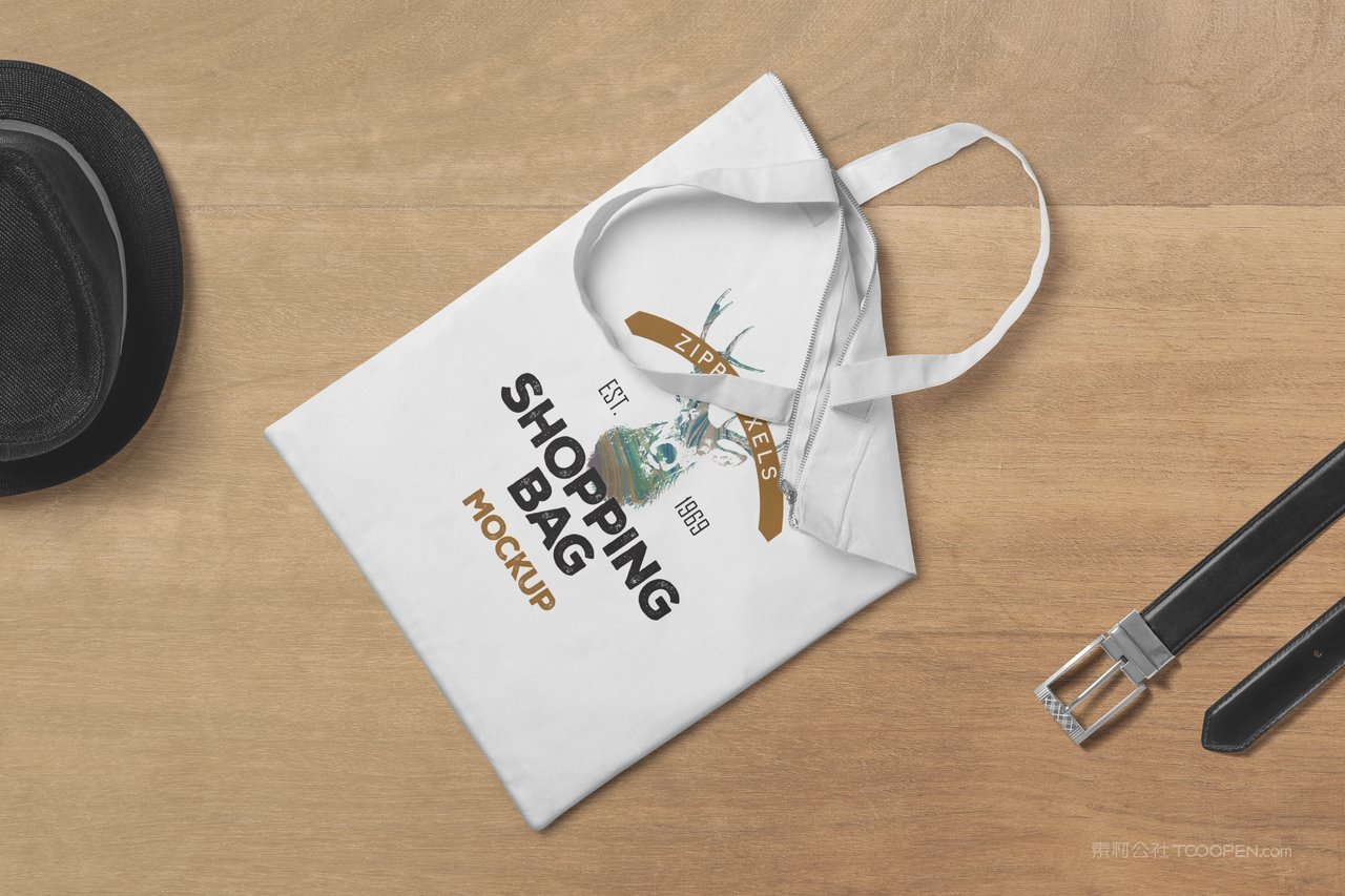 帆布购物袋样机