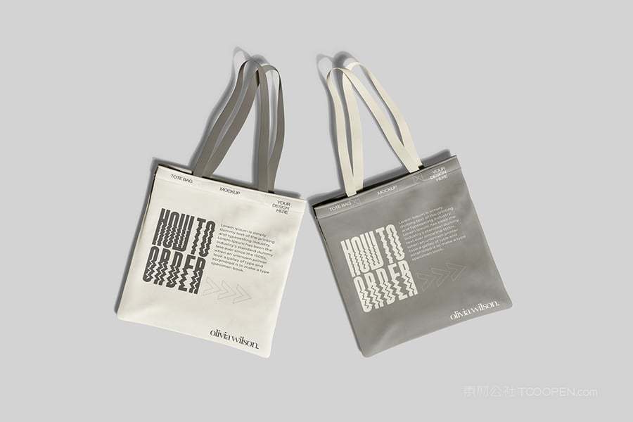 帆布手提袋样机