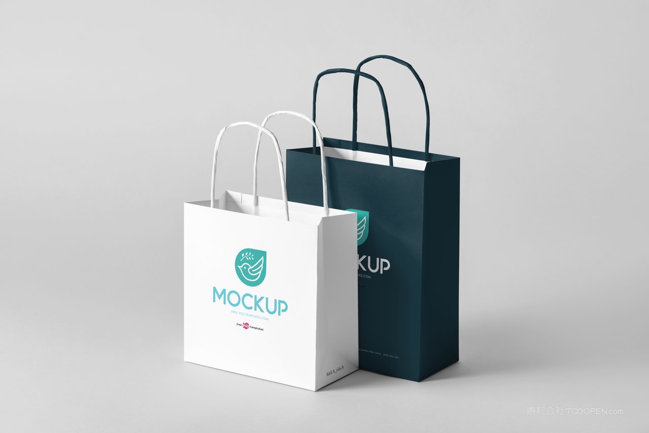 手提袋效果样机素材