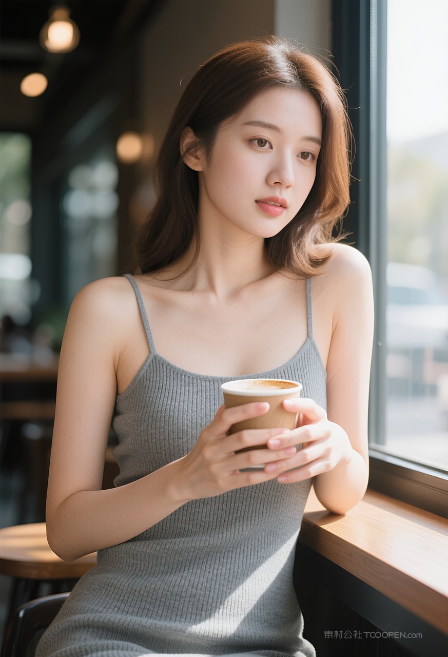 美女时尚女性清纯唯美写真性感气质