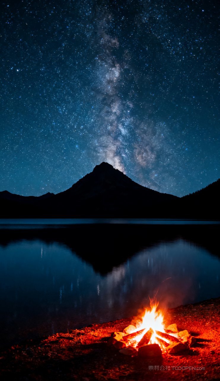 高清唯美蓝天意境山水天空山峰青山