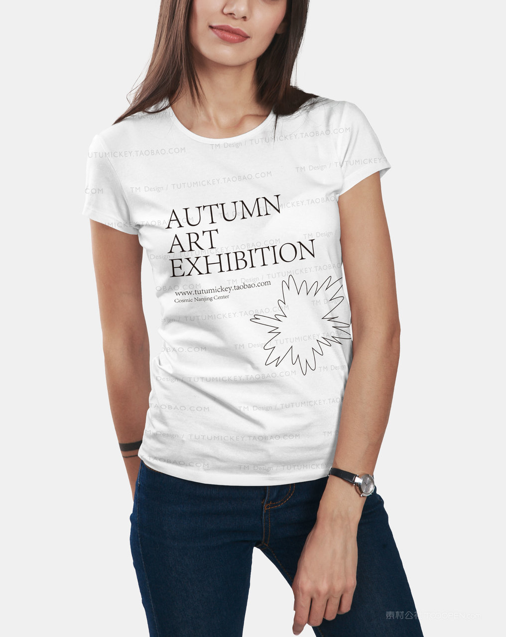 24 t恤秋季艺术展文创艺术品牌vi样机】