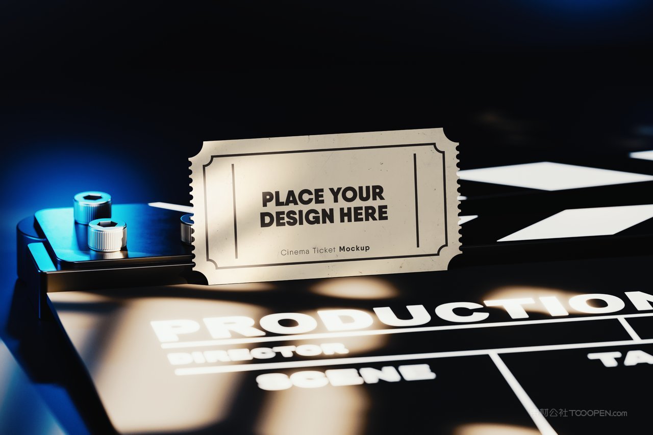 电影票样机素材