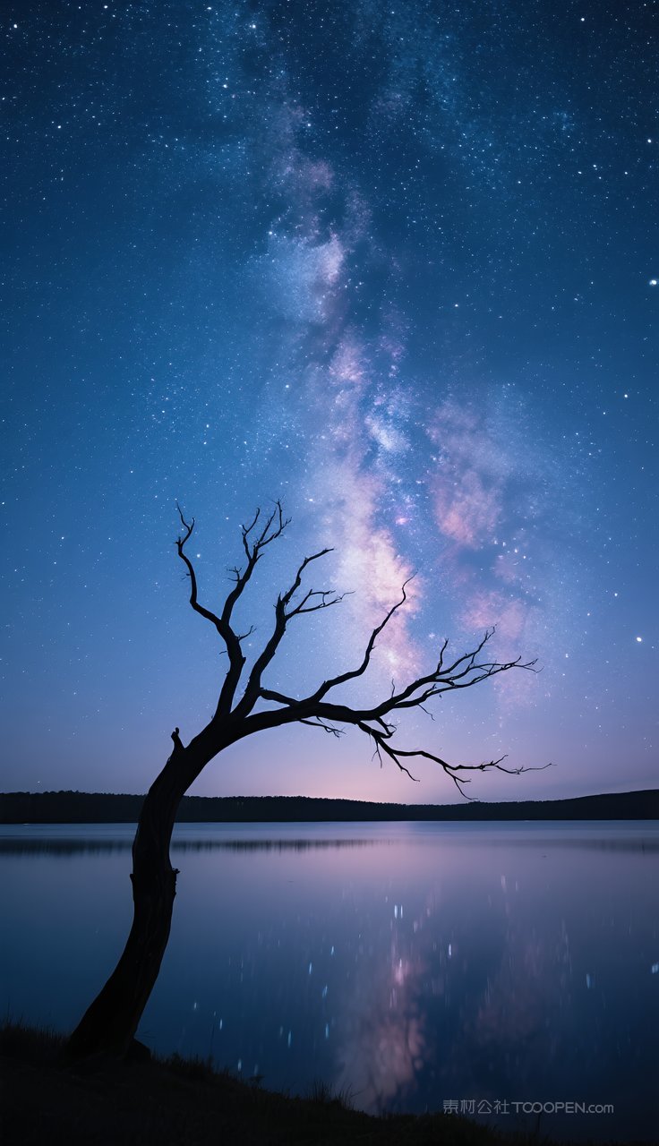 自然夜晚夜空天空风景景色星空
