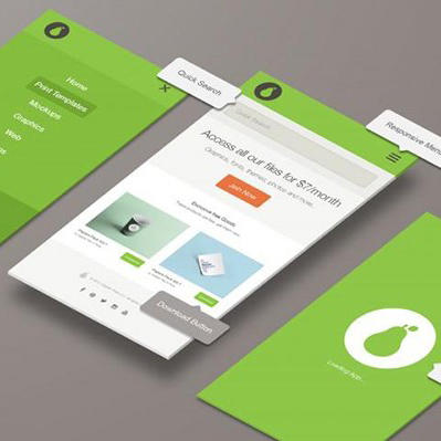 手机APP样机模板