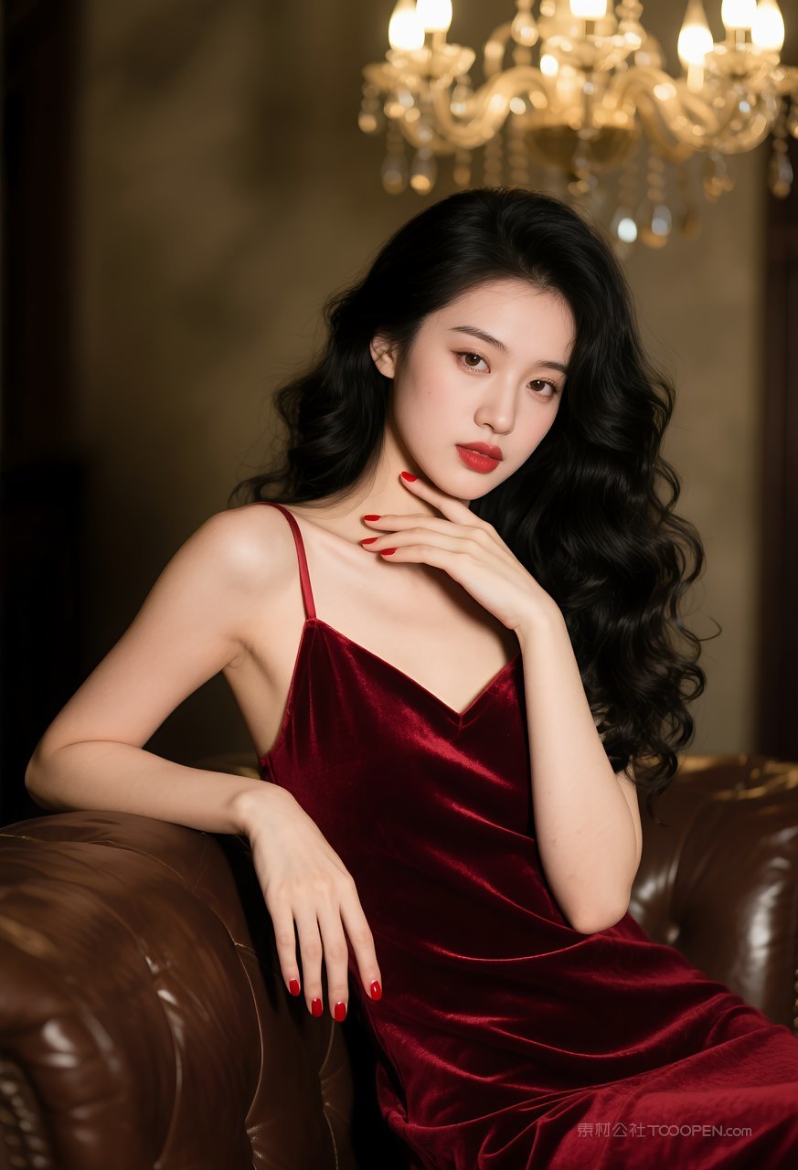 气质女性写真动人时尚迷人美女