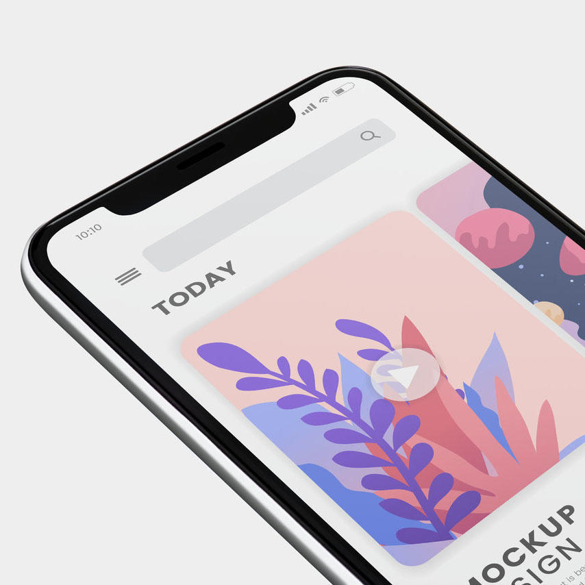 手机模型贴图样机APP展示样机