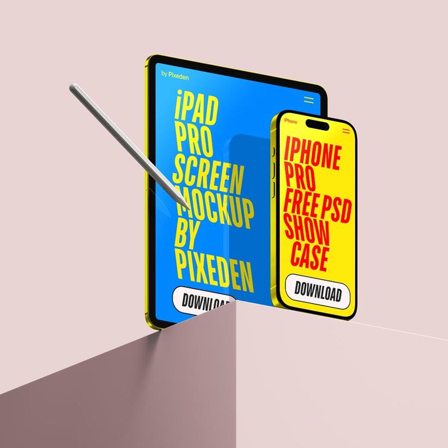 iPad屏幕效果图手机样机