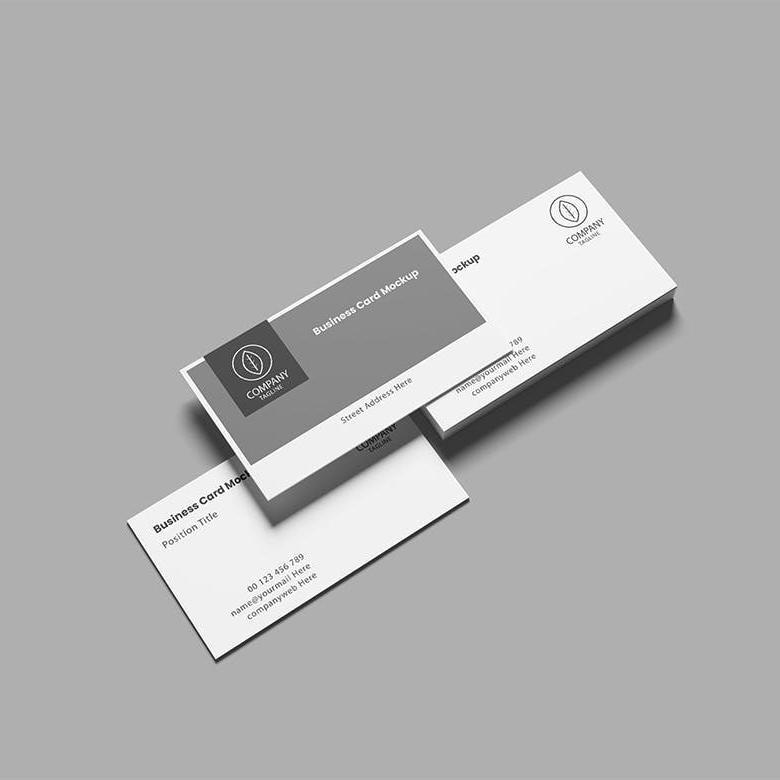 印刷名片效果图样机