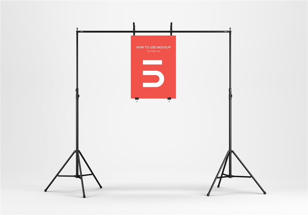 海报架展示样机