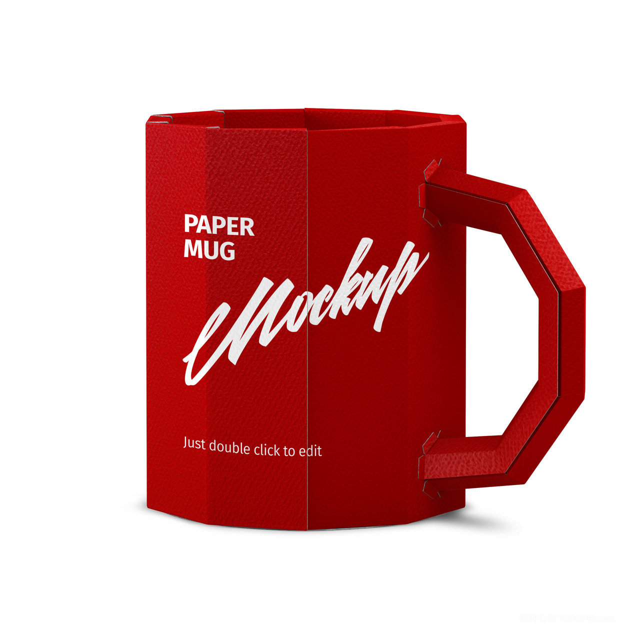 不规则水杯样机