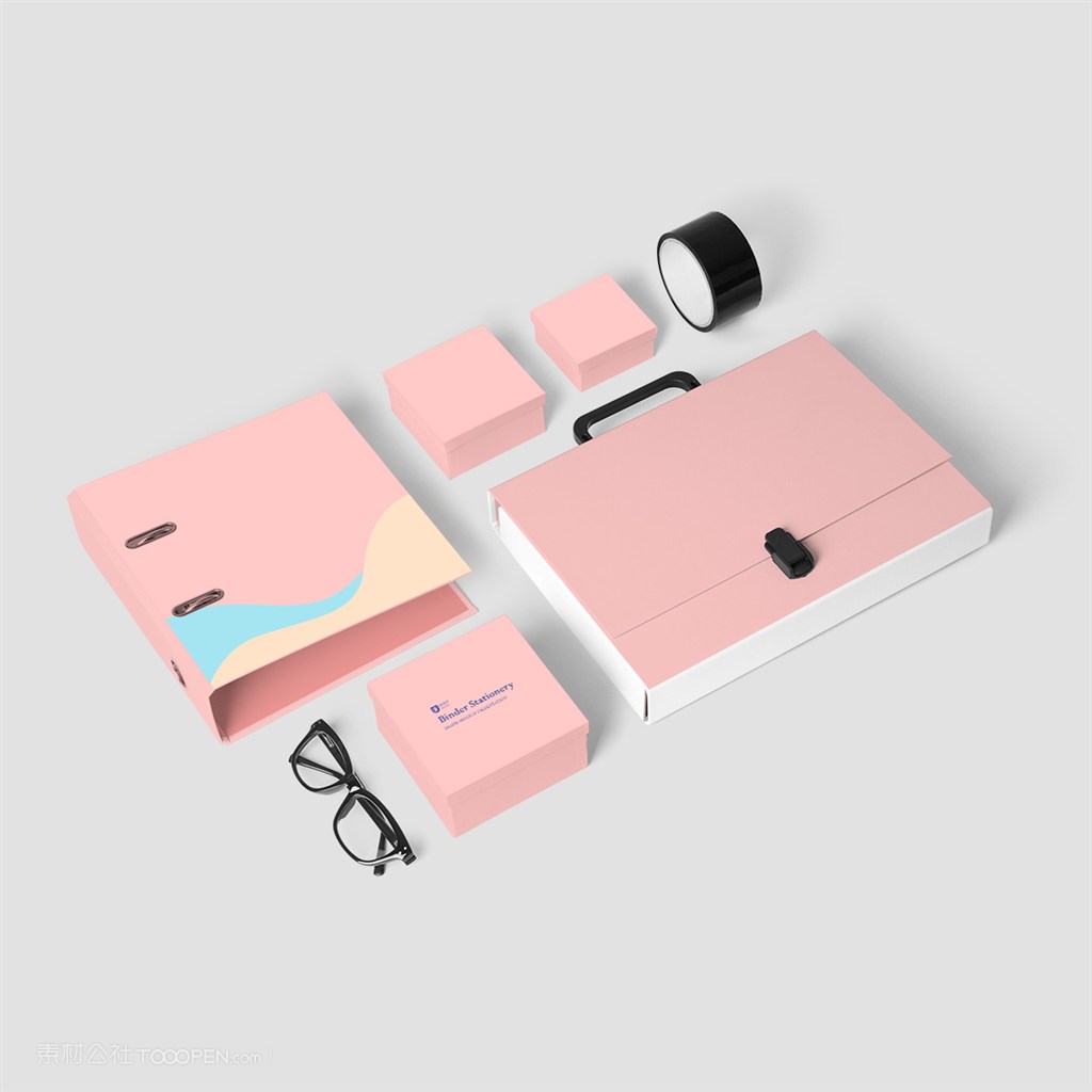 办公用品vi样机模板素材