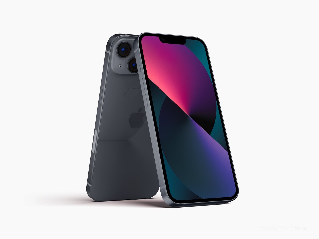 简洁iphone 13 mockup高级质感手机样机