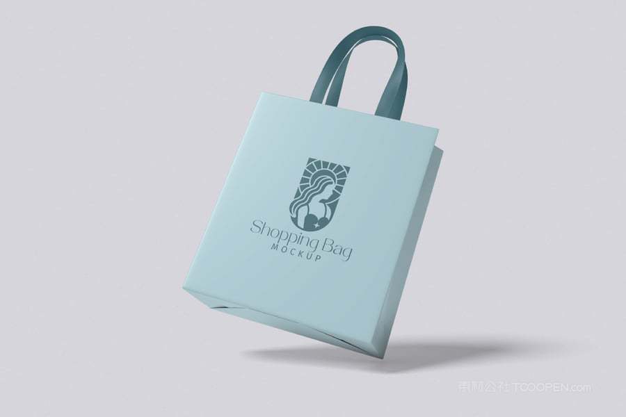 纸袋购物袋样机