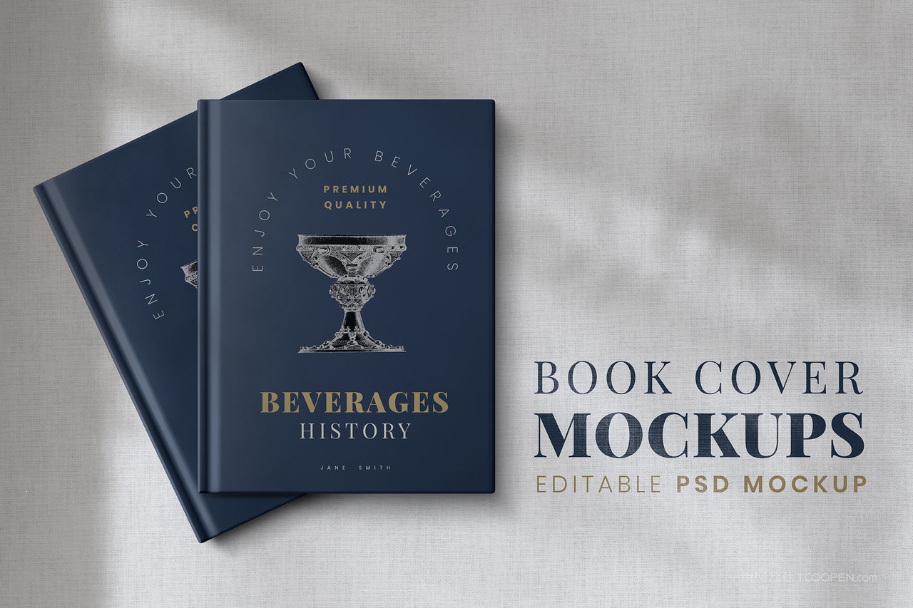 高档画册封面样机