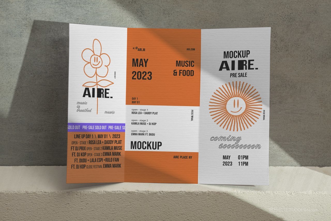 【2027期】单页多折页样机 (24)