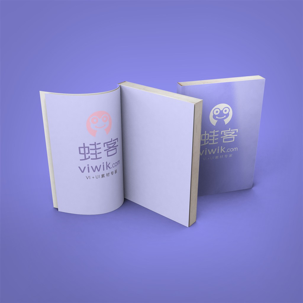 画册封面内页模板样机