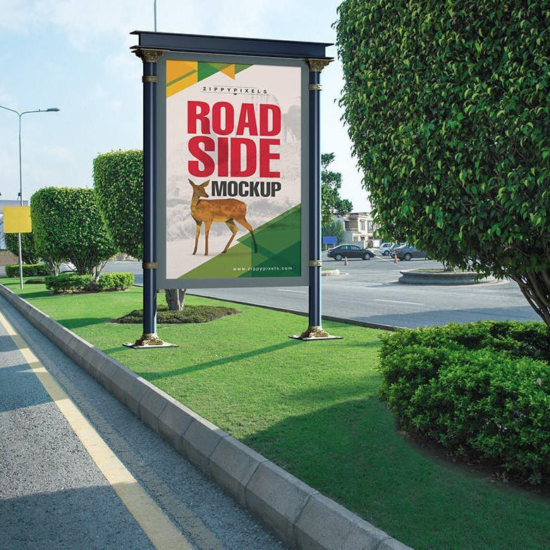 公交车广告样机