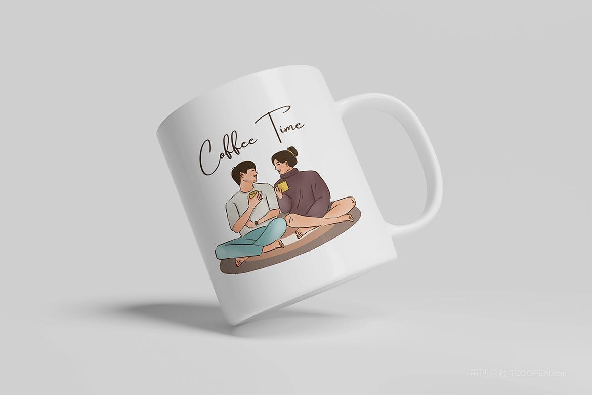 马克杯图案样机