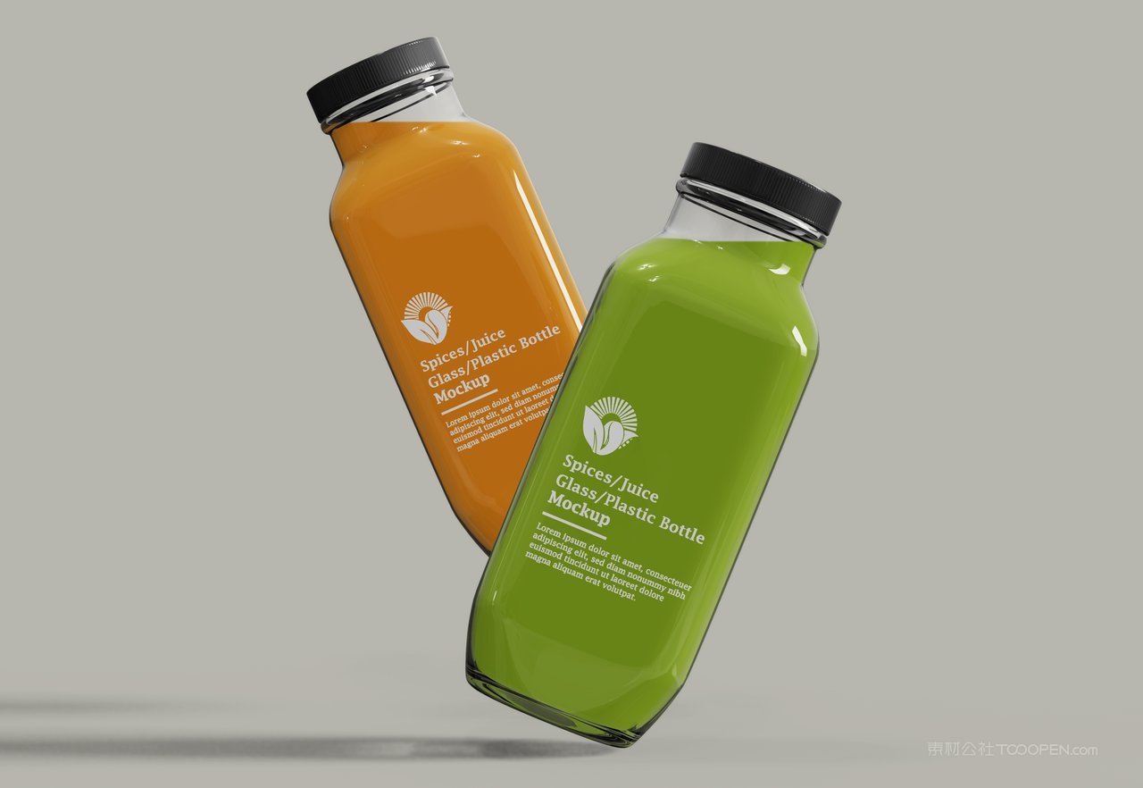 【2069期】果酱果汁玻璃瓶样机 (9)