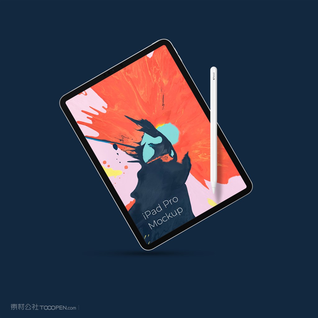 ipad pro贴图样机