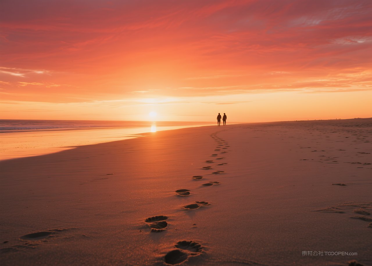风景唯美天空海滩海景大海景观海边自然