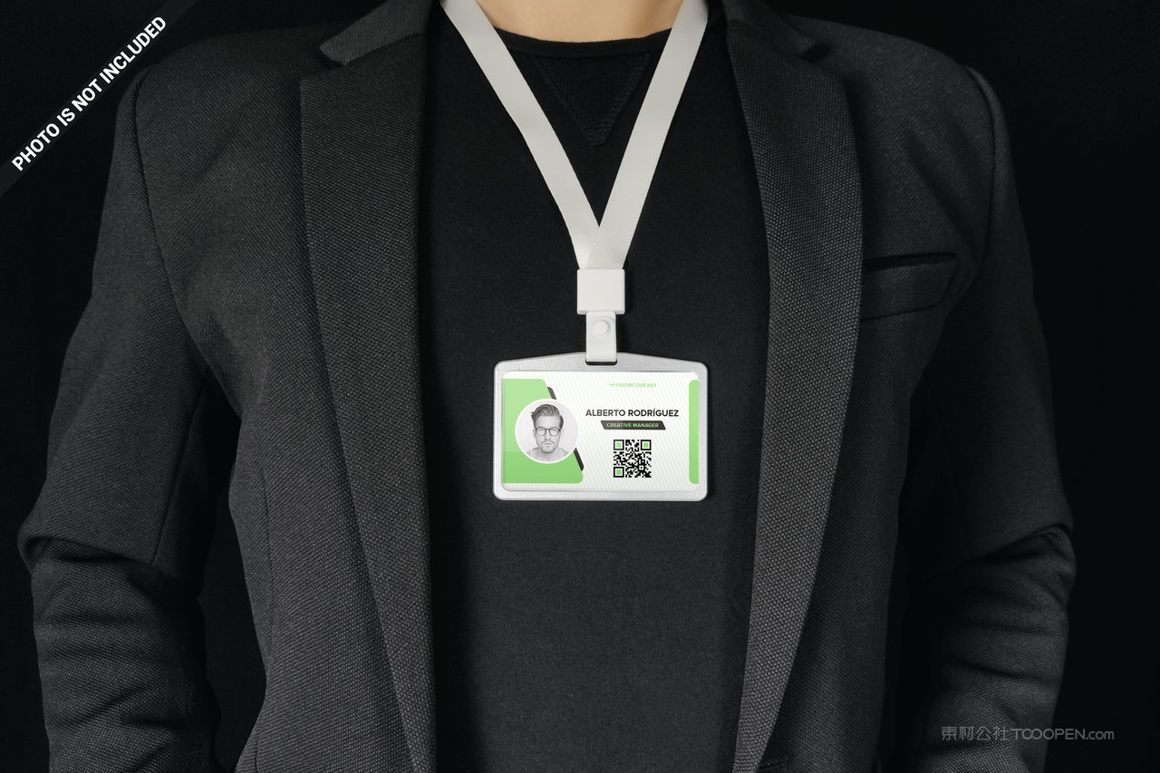 工作证卡套场景样机