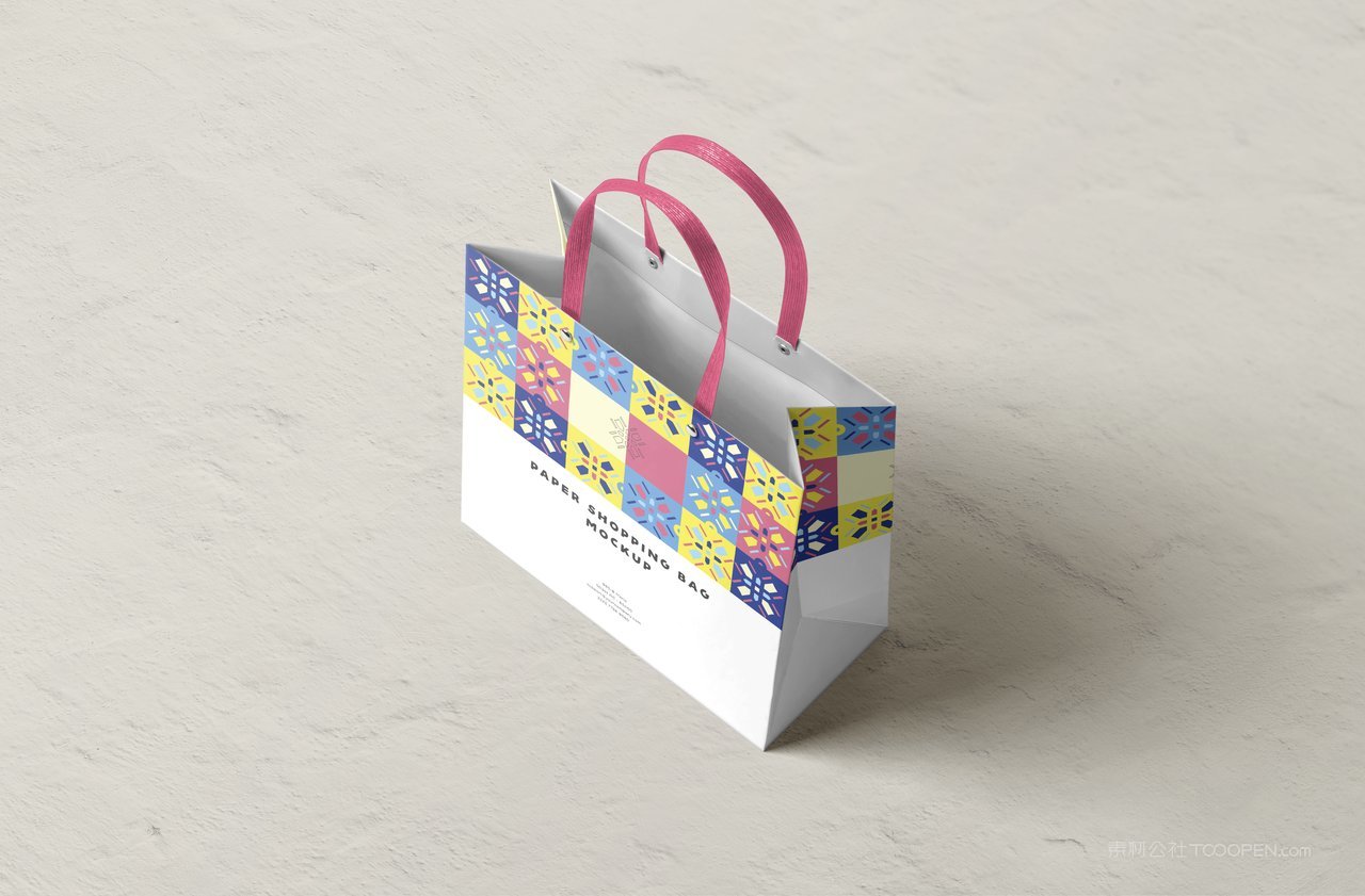 购物袋模型样机