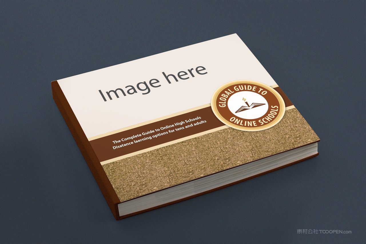 精装方形书本书籍场景样机 (29)