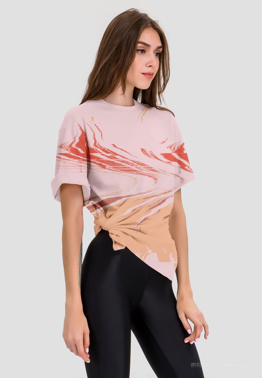 【1947期】运动t恤模特展示样机 (2)