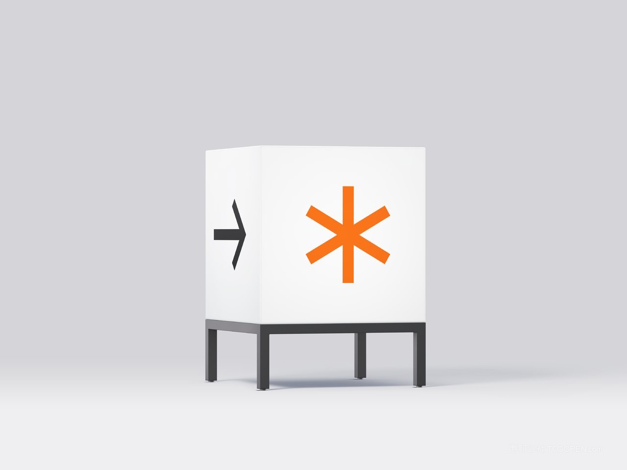 导视系统指示牌效果展示样机 (27)