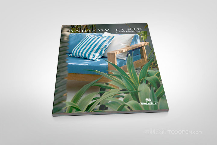magazine 胶装家居生活杂志细节样机 (8)