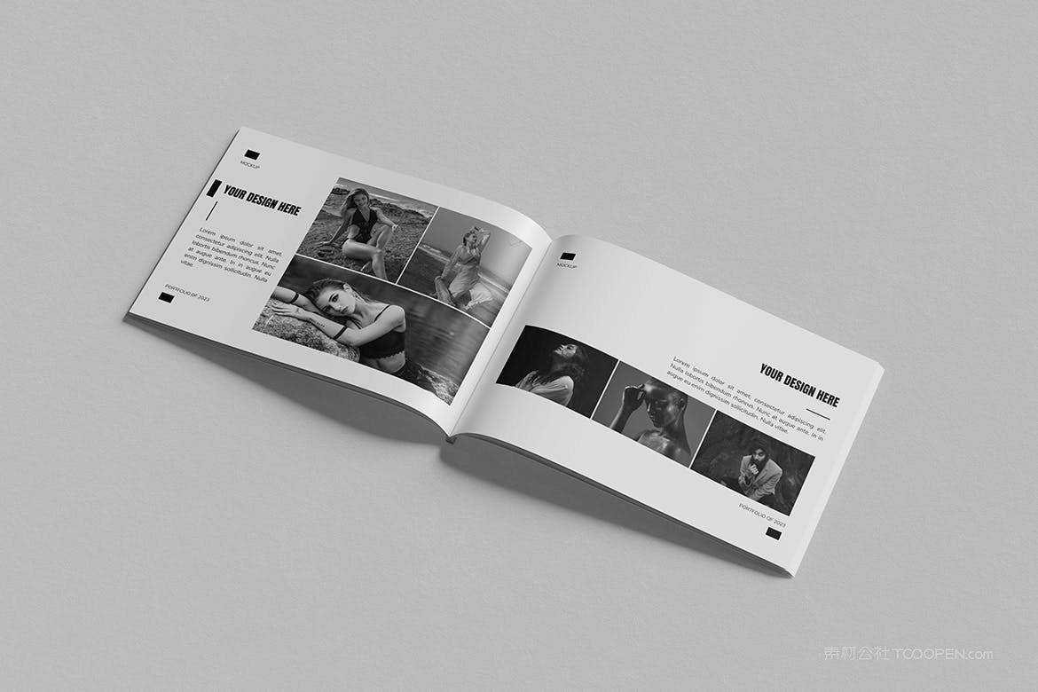 景观目录画册样机