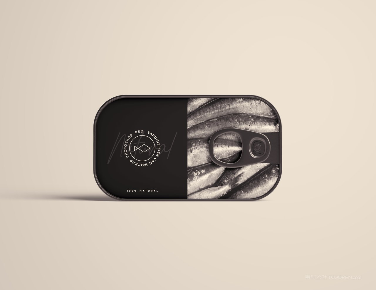 食品罐头包装罐形包装展示样机 (13)