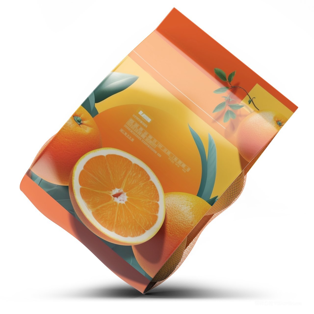 【2193期】自封口橙子包装袋样机 (6)