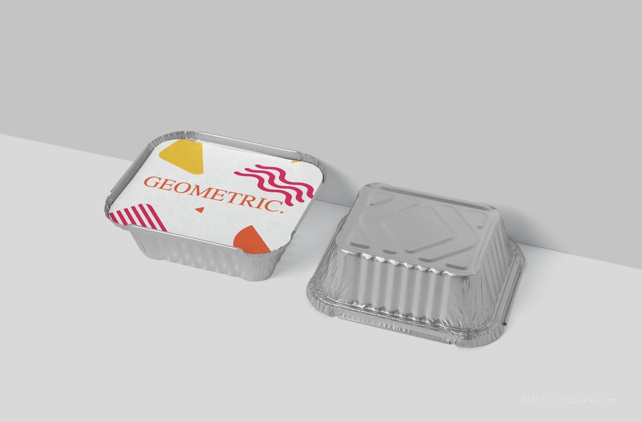 【1984期】锡箔纸外卖打包盒样机 (13)