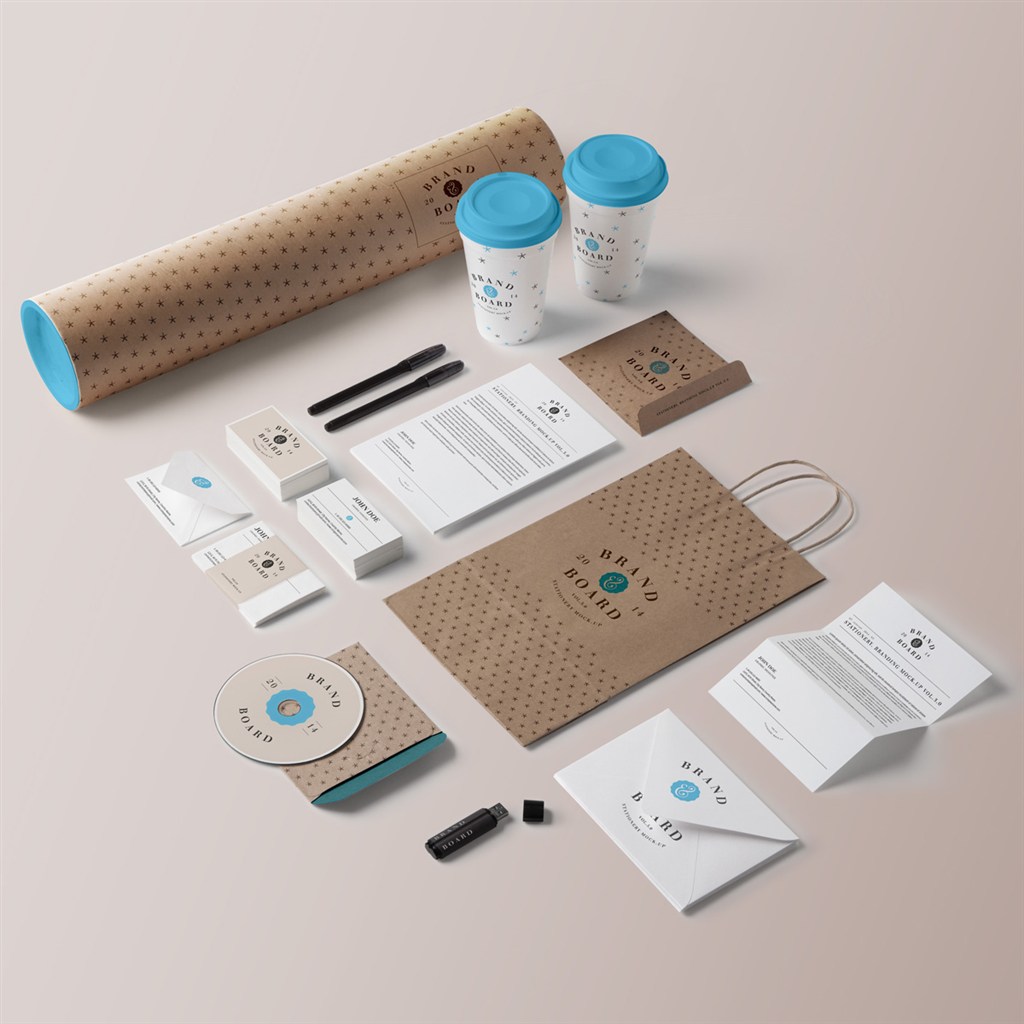 全套VI设计模板样机