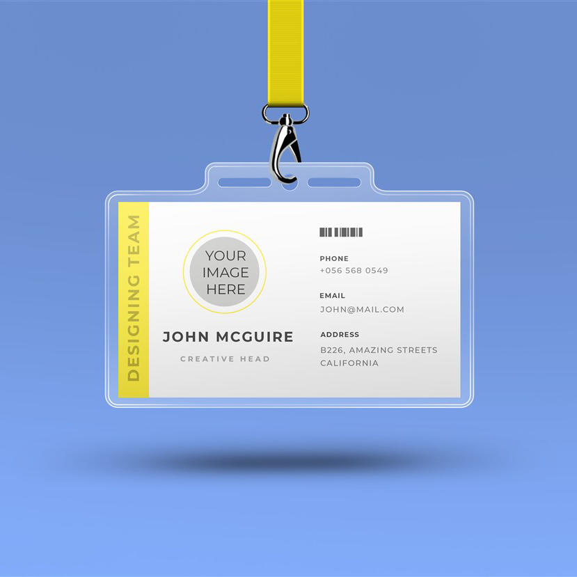 工作牌展示样机