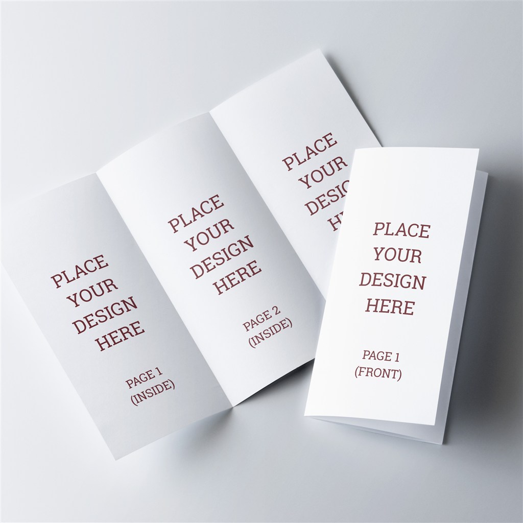 多折页宣传册说明书画册样机