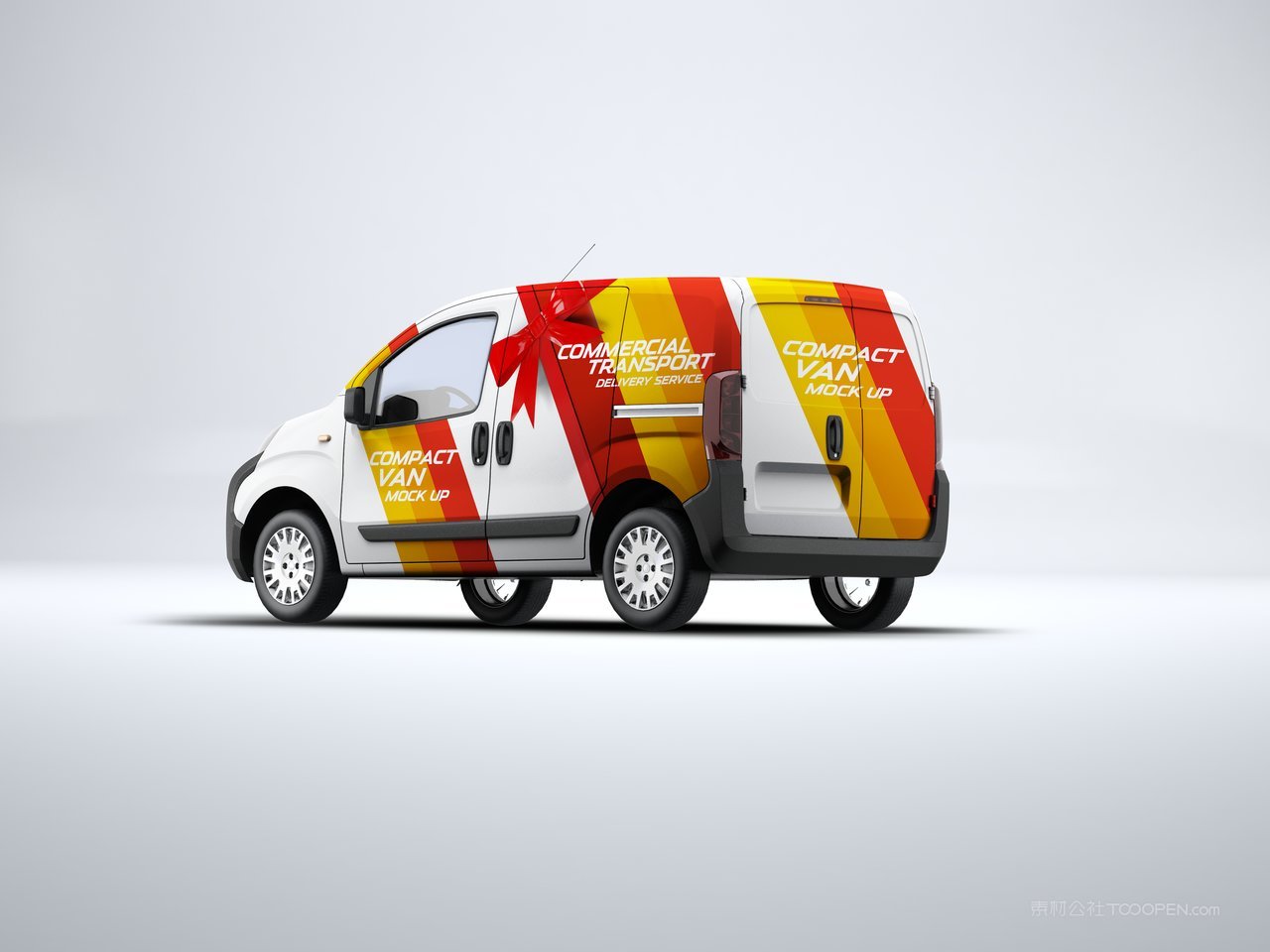 汽车交通样机汽車身企业vi样机 (9)