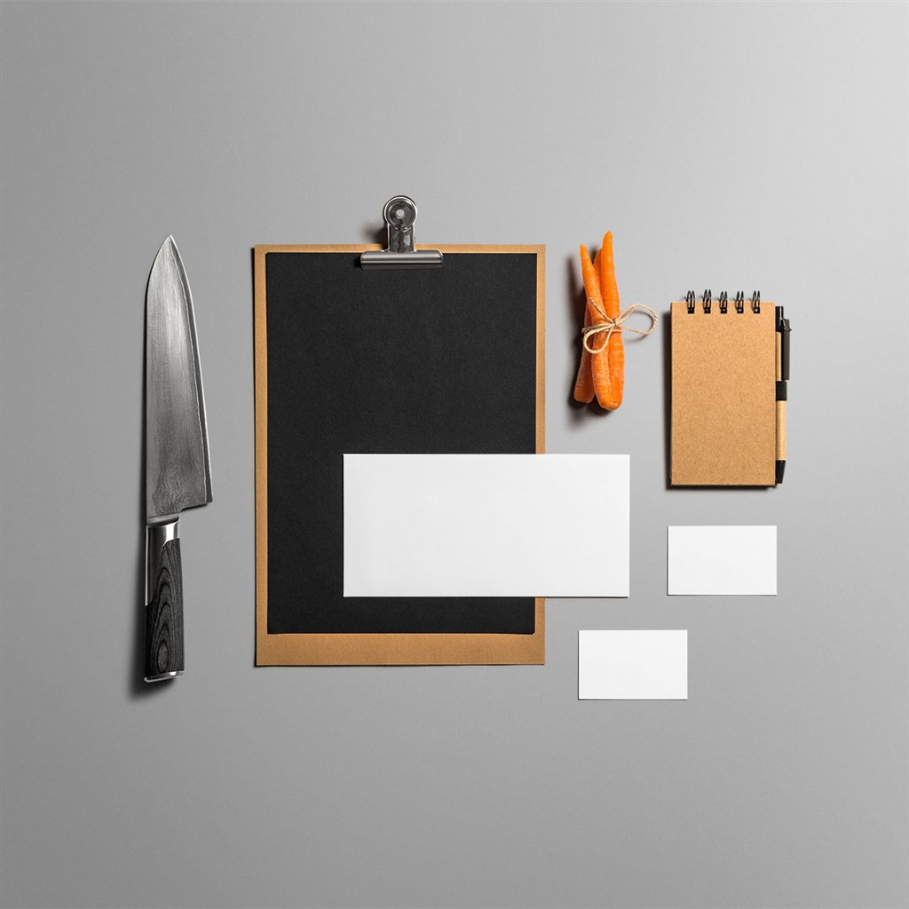 高档餐厅vi样机素材