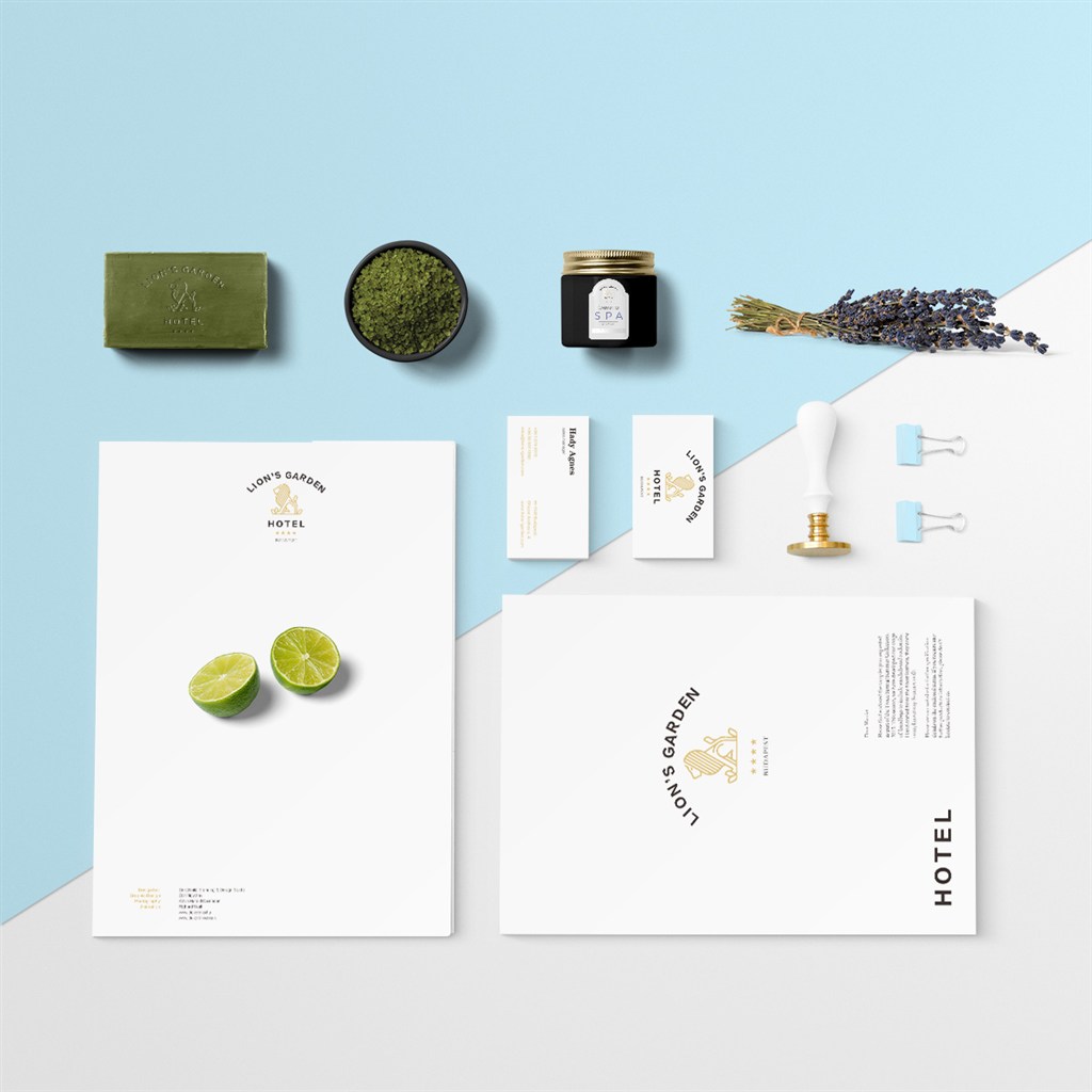 高档酒店品牌vi样机