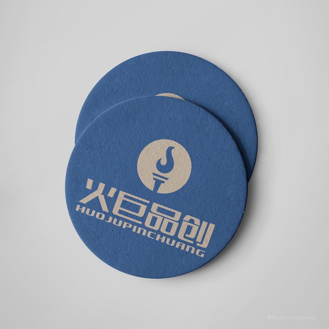 杯垫餐厅餐饮中式餐厅vi样机