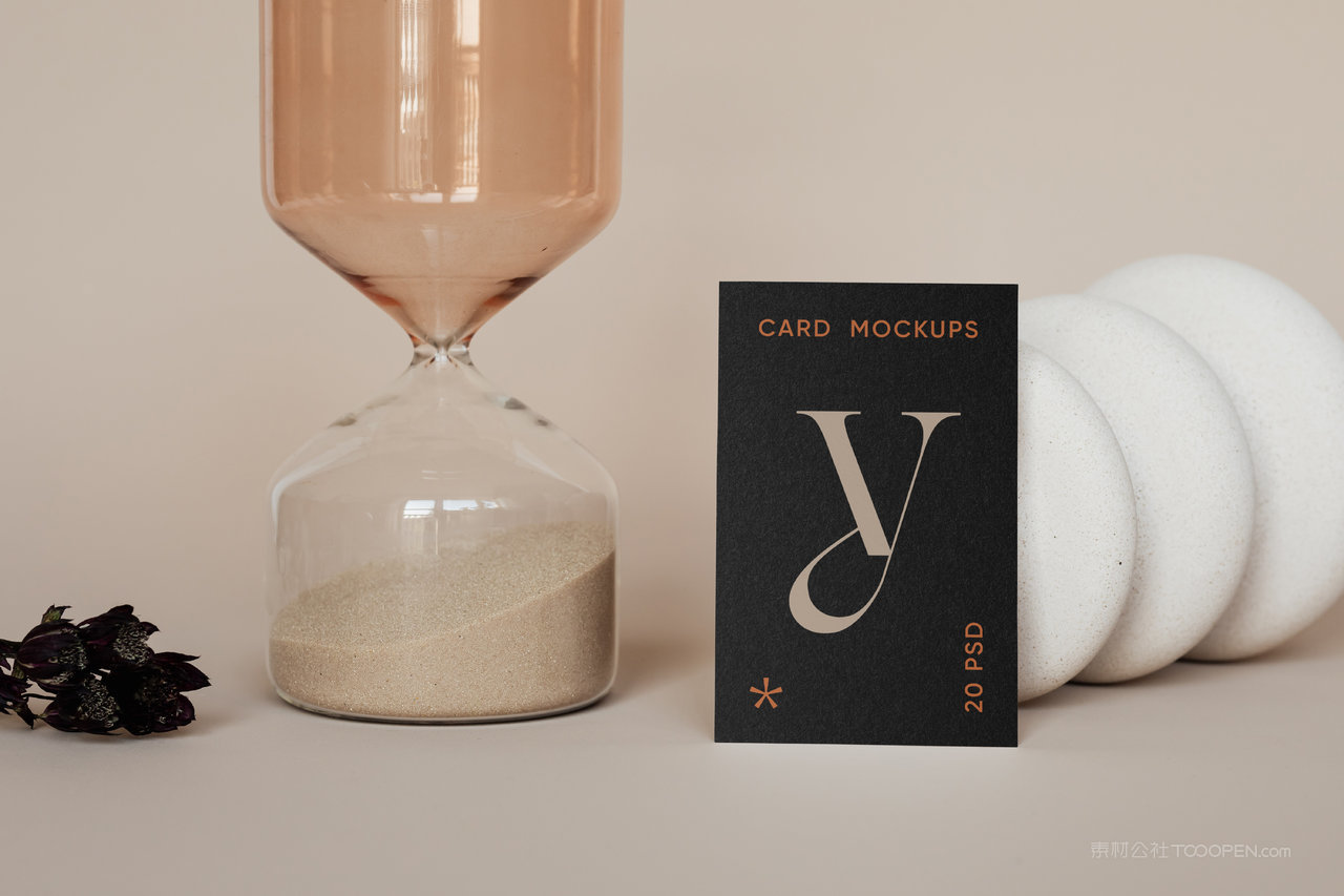 简约商务名片场景样机 (14)