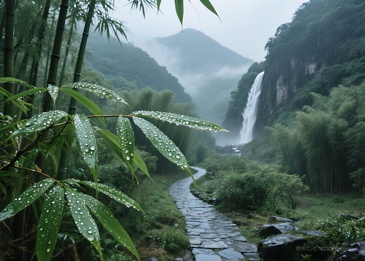 风景唯美天空山峰自然山水景色