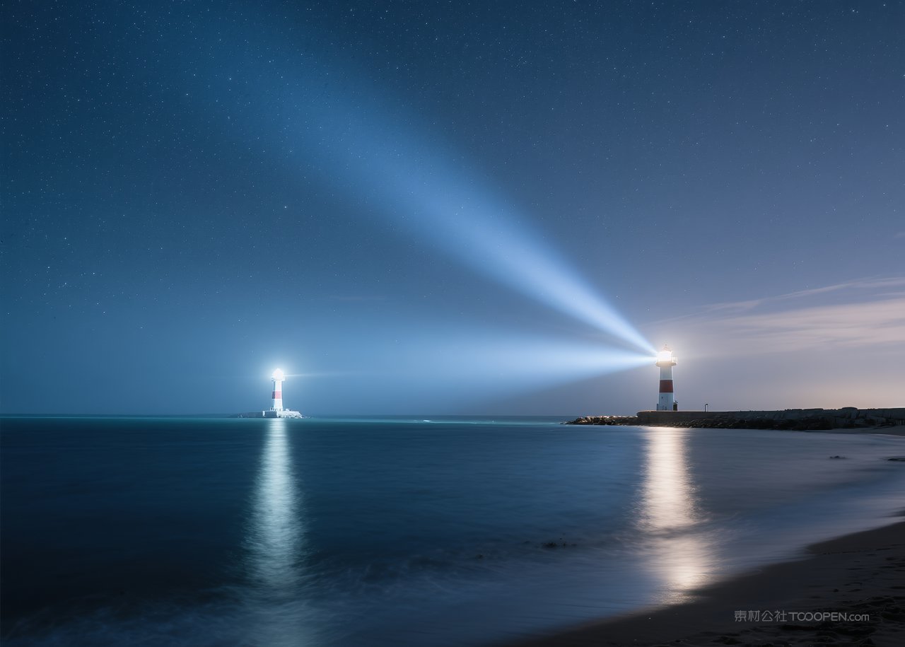 天空风景海景自然大海海边景观海滩