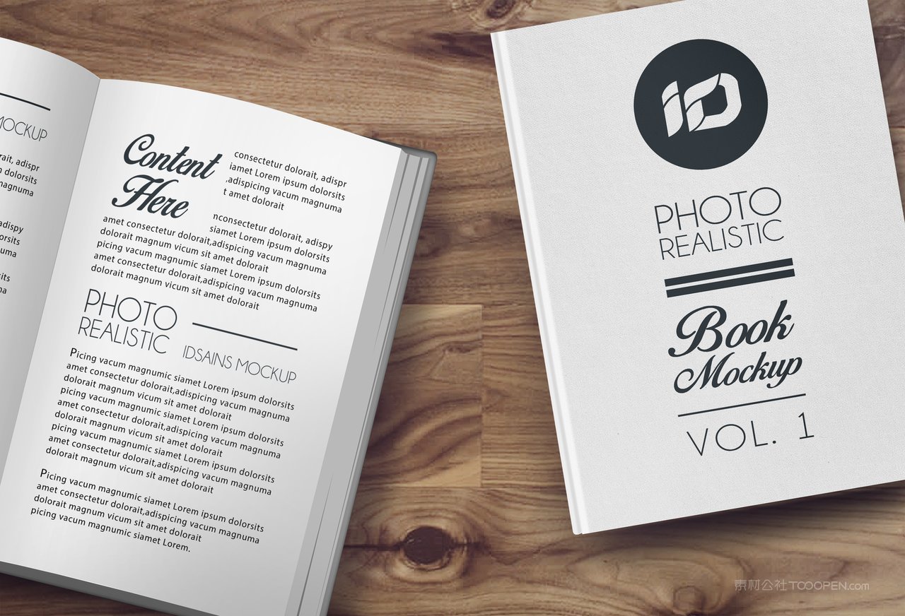 英文硬壳精装书本书籍场景样机 (9)