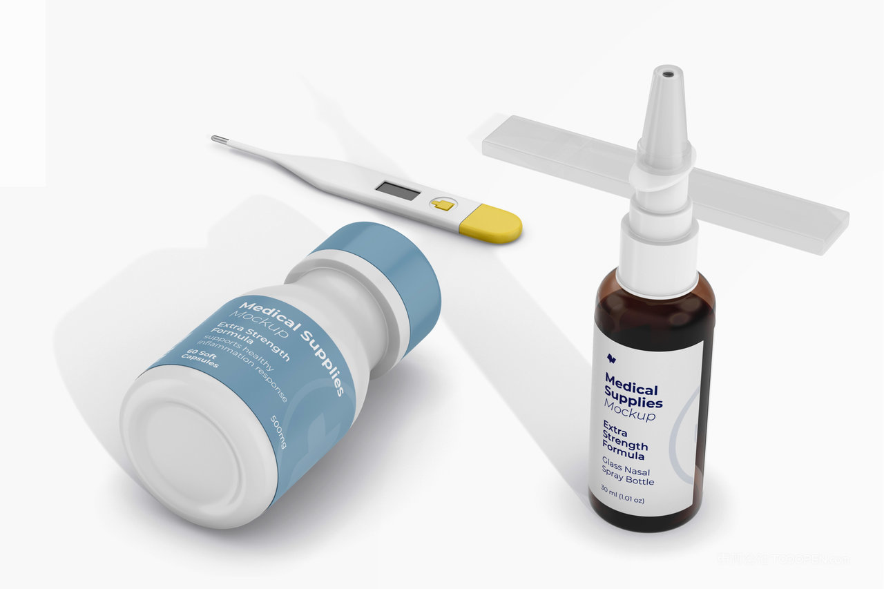 【2267期】医院医疗器械办公用具品牌vi样机 (11)