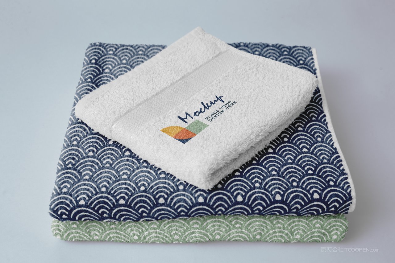 【2185期】毛浴巾logo展示vi样机 (4)