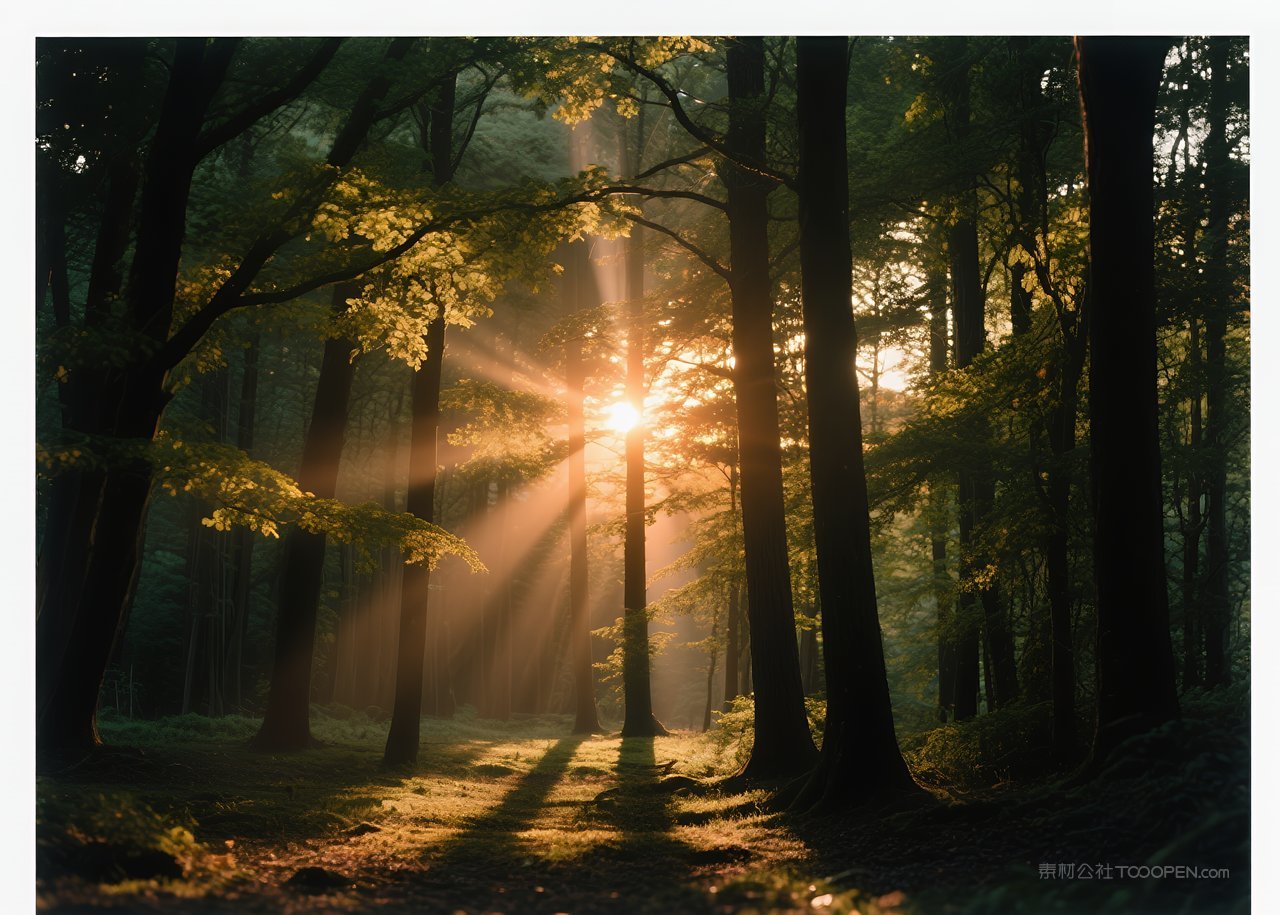 云层风景落日唯美天空云彩自然日落景观